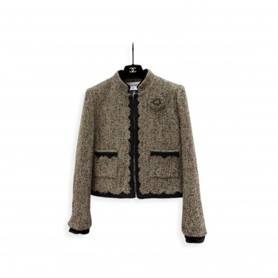 CHANEL METALLIC TWEED JACKET 